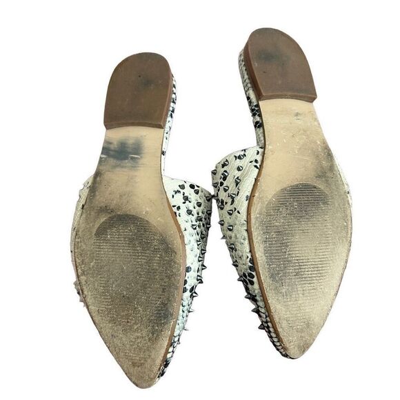 Steve Madden snake leather studded mules - Picture 5 of 5